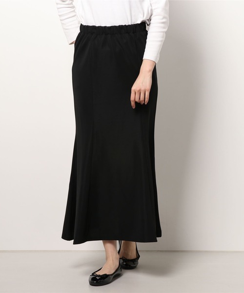 LAVEANGE(ラビアンジェ)の「マーメイドロングスカート(スカート・レディース・ライトブルー/ブラック/パープル/イエロー/ライトグリーン・LL/3L/S/M/L)」の6枚目の写真