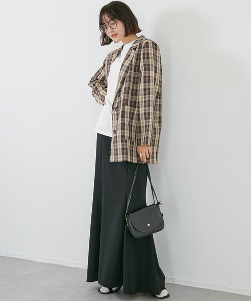 LAVEANGE(ラビアンジェ)の「マーメイドロングスカート(スカート・レディース・ライトブルー/ブラック/パープル/イエロー/ライトグリーン・LL/3L/S/M/L)」の17枚目の写真