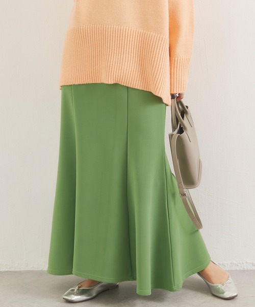 LAVEANGE(ラビアンジェ)の「マーメイドロングスカート(スカート・レディース・ライトブルー/ブラック/パープル/イエロー/ライトグリーン・LL/3L/S/M/L)」の19枚目の写真