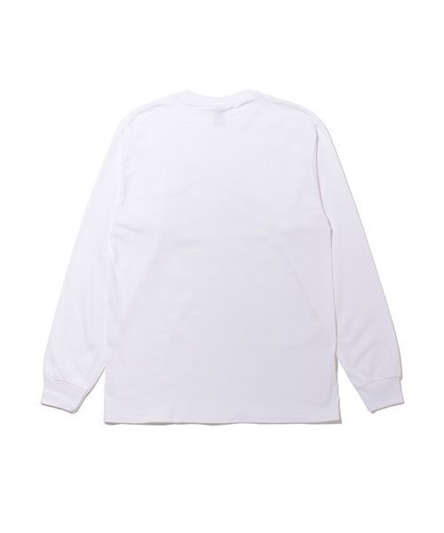 LITTLE UNION（リトルユニオン）の「【KRAYON GANG】MONSTER L/S Tee（Tシャツ/カットソー・メンズ・ホワイト・MEDIUM/LARGE/X-LARGE）」の3枚目の写真