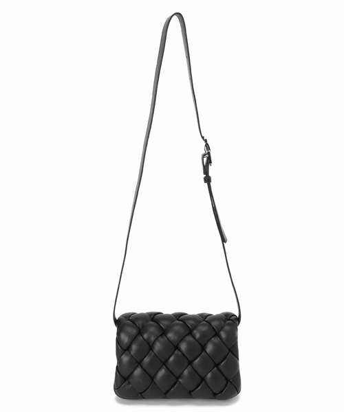 JW PEI（ジェイダブリューペイ）の「JW PEI Maze Bag（ショルダーバッグ・レディース・ブラック/ホワイト/カーキ/グレー・FREE）」の6枚目の写真