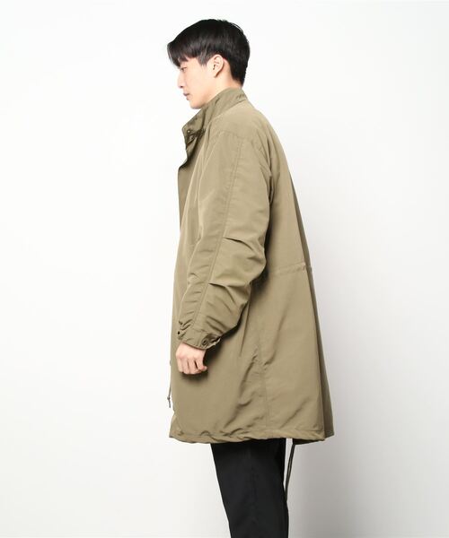 ８(eight)（エイト）の「３ＷＡＹ中綿ライナー付きモッズコート（モッズコート・メンズ・ブラック/カーキ・MEDIUM/X-LARGE/LARGE）」の6枚目の写真