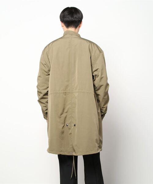 ８(eight)（エイト）の「３ＷＡＹ中綿ライナー付きモッズコート（モッズコート・メンズ・ブラック/カーキ・MEDIUM/X-LARGE/LARGE）」の5枚目の写真