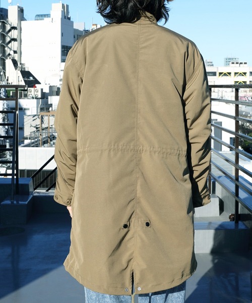 ８(eight)（エイト）の「３ＷＡＹ中綿ライナー付きモッズコート（モッズコート・メンズ・ブラック/カーキ・MEDIUM/X-LARGE/LARGE）」の12枚目の写真