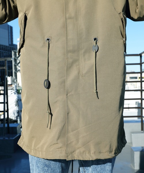 ８(eight)（エイト）の「３ＷＡＹ中綿ライナー付きモッズコート（モッズコート・メンズ・ブラック/カーキ・MEDIUM/X-LARGE/LARGE）」の9枚目の写真