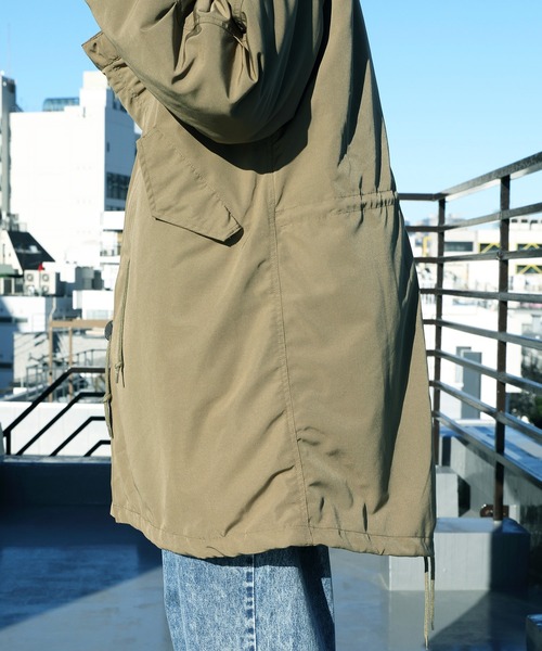 ８(eight)（エイト）の「３ＷＡＹ中綿ライナー付きモッズコート（モッズコート・メンズ・ブラック/カーキ・MEDIUM/X-LARGE/LARGE）」の18枚目の写真