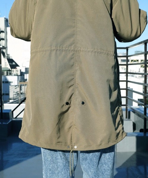 ８(eight)（エイト）の「３ＷＡＹ中綿ライナー付きモッズコート（モッズコート・メンズ・ブラック/カーキ・MEDIUM/X-LARGE/LARGE）」の19枚目の写真