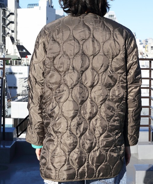 ８(eight)（エイト）の「３ＷＡＹ中綿ライナー付きモッズコート（モッズコート・メンズ・ブラック/カーキ・MEDIUM/X-LARGE/LARGE）」の22枚目の写真