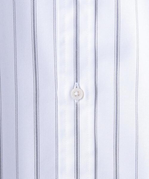 green label relaxing（グリーンレーベルリラクシング）の「オックス ストライプ バンドカラー 長袖 シャツ -防シワ-（シャツ/ブラウス・メンズ・オリーブ/ネイビー/ベージュ・L/XL/S/M）」の20枚目の写真