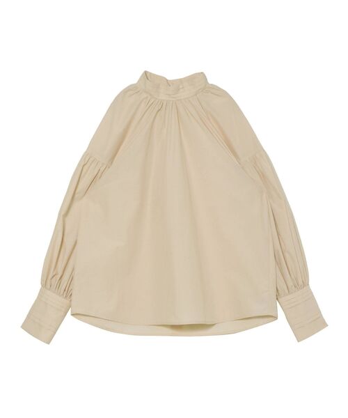 LAGUNAMOON（ラグナムーン）の「デザインピンタックボリュームスリーブブラウス（シャツ/ブラウス・レディース・ホワイト/ミント/ベージュ・FREE）」の14枚目の写真