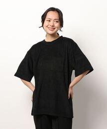 《Bl》半袖ポケットTシャツ パイル素材