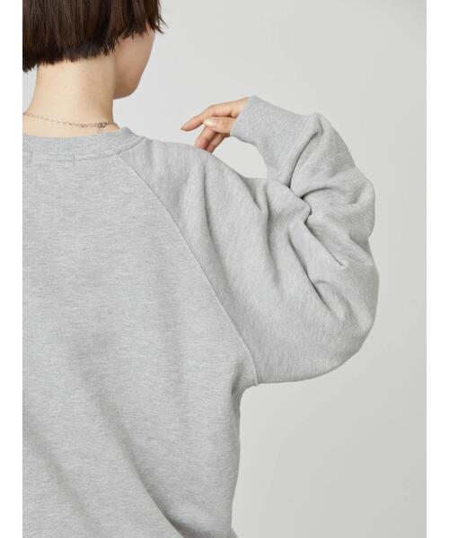 AMERICAN HOLIC(アメリカンホリック)の「カレッジロゴ裏毛プルオーバー(スウェット・レディース・ブルー/グリーン/グレー系その他・M/L)」の7枚目の写真