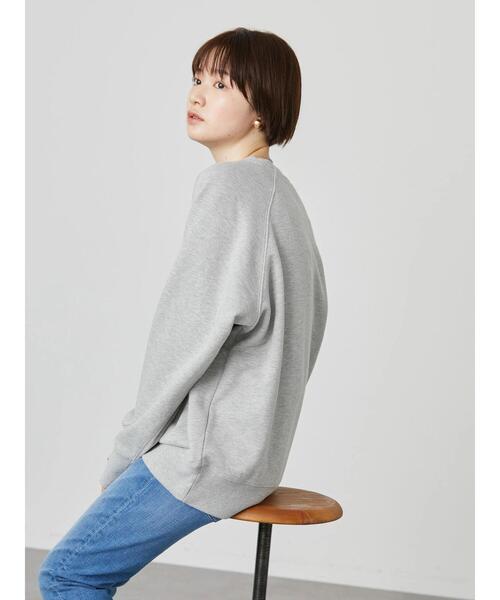 AMERICAN HOLIC(アメリカンホリック)の「カレッジロゴ裏毛プルオーバー(スウェット・レディース・ブルー/グリーン/グレー系その他・M/L)」の9枚目の写真