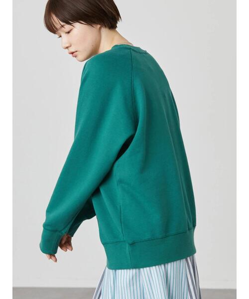 AMERICAN HOLIC(アメリカンホリック)の「カレッジロゴ裏毛プルオーバー(スウェット・レディース・ブルー/グリーン/グレー系その他・M/L)」の12枚目の写真