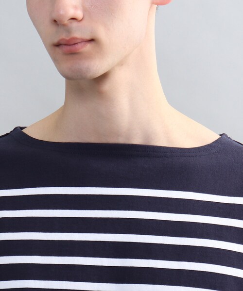 MONT KEMMEL(モンケメル)の「◆【MONT KEMMEL/モンケメル】別注バスクボーダーシャツ(Tシャツ/カットソー・メンズ・ブラック系2/ブルー系7/レッド系4/ネイビー系2/ブラック系4・03/02)」の18枚目の写真
