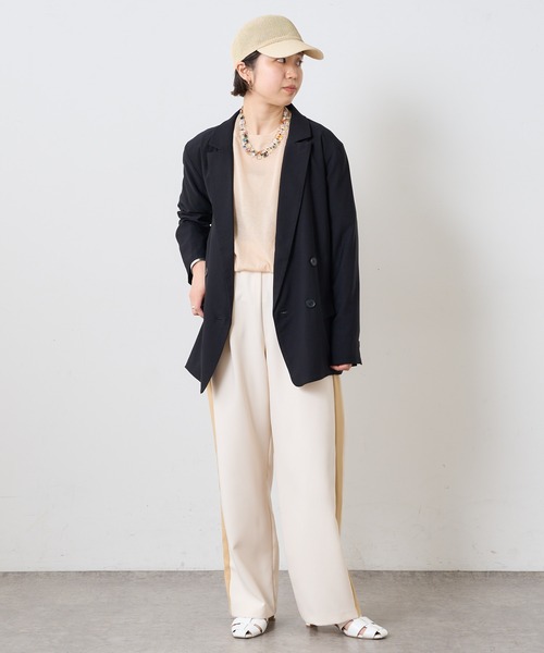 Omekashi(オメカシ)の「ペーパーサーモキャップ(キャップ・レディース・ベージュ/ブラック・ONE SIZE)」の10枚目の写真