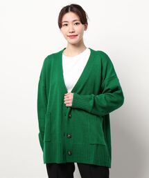 HONEYSUCKLE ROSE | 【HONEYSUCKLE ROSE】カラーゆるっとカーデ(カーディガン/ボレロ)