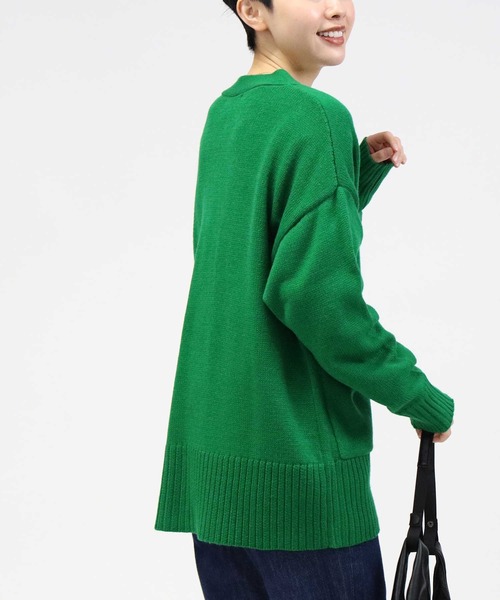 HONEYSUCKLE ROSE（ハニーサックルローズ）の「【HONEYSUCKLE ROSE】カラーゆるっとカーディガン（カーディガン/ボレロ・レディース・ブルー/ピンク/グリーン・M/L）」の8枚目の写真