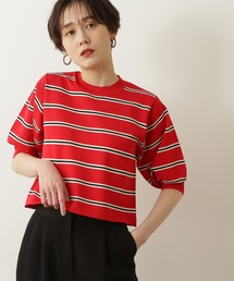 N.（N. Natural Beauty Basic） | ◆マルチボーダーパフニット(ニット/セーター)