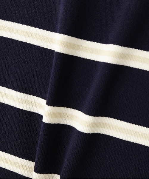 N.（N. Natural Beauty Basic）（エヌエヌナチュラルビューティーベーシック）の「◆マルチボーダーパフニット（ニット/セーター・レディース・ネイビー/レッド/ライラック・MEDIUM）」の20枚目の写真