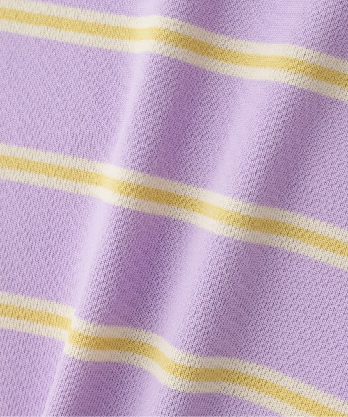 N.（N. Natural Beauty Basic）（エヌエヌナチュラルビューティーベーシック）の「◆マルチボーダーパフニット（ニット/セーター・レディース・ネイビー/レッド/ライラック・MEDIUM）」の16枚目の写真