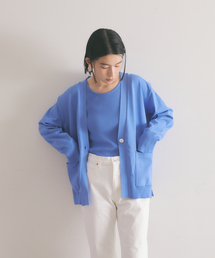 qualite | ﾌｫﾙﾑﾆｯﾄｶｰﾃﾞｨｶﾞﾝ(ニット/セーター)