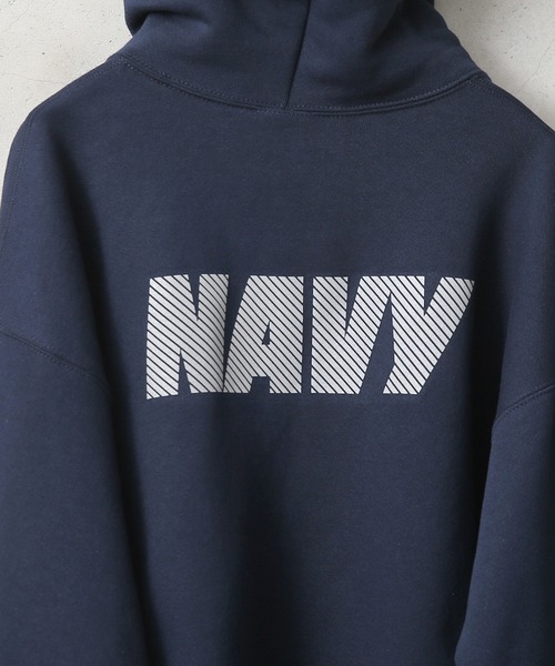 SOFFE(ソフィー)の「SOFFE OFFICIAL U.S.NAVY UNIFORM フィジカル トレーニング スウェットパーカー(パーカー・メンズ・ダークネイビー・S/M/L/XL/XXL)」の16枚目の写真