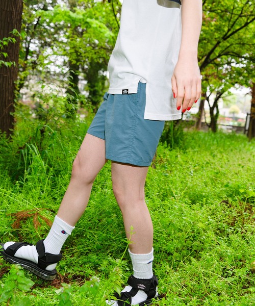 OUTDOOR PRODUCTS(アウトドアプロダクツ)の「USAコットン袖切替プリントTシャツ ビッグシルエット コットン100%(Tシャツ/カットソー・レディース・オリーブ/ベージュ/ネイビー・FREE)」の14枚目の写真
