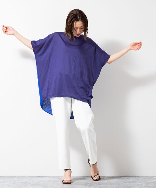 NOLLEY’S（ノーリーズ）の「エアウォッシュパーフェクトパンツ（その他パンツ・レディース・ホワイト/ブラック/ミント/ネイビー/グレイッシュブルー・34/36/38/40）」の11枚目の写真