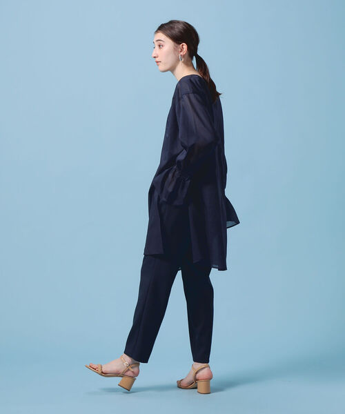 NOLLEY’S（ノーリーズ）の「エアウォッシュパーフェクトパンツ（その他パンツ・レディース・ホワイト/ブラック/ミント/ネイビー/グレイッシュブルー・34/36/38/40）」の19枚目の写真