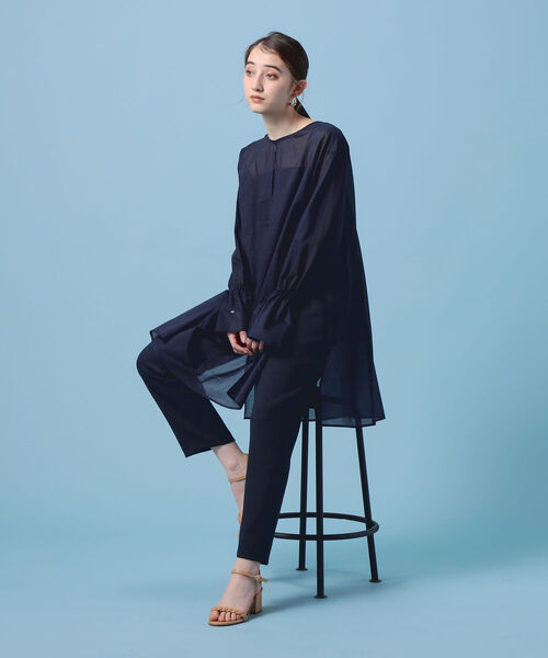NOLLEY’S（ノーリーズ）の「エアウォッシュパーフェクトパンツ（その他パンツ・レディース・ホワイト/ブラック/ミント/ネイビー/グレイッシュブルー・34/36/38/40）」の21枚目の写真