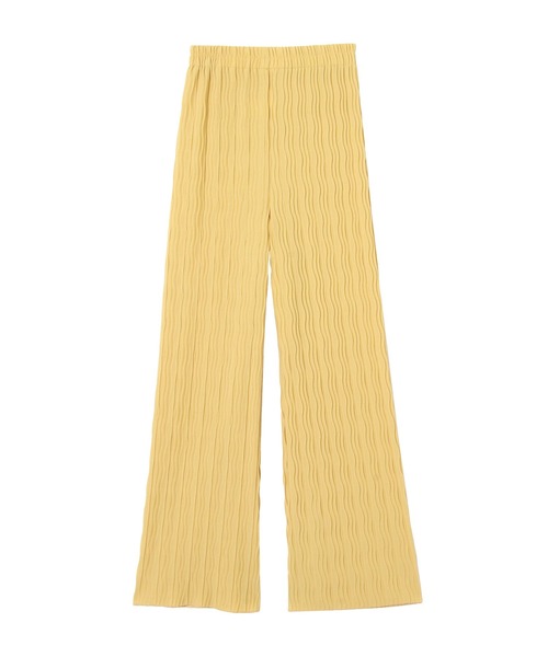 CHILLE(チル)の「ウェーブプリーツゆったりパンツ(その他パンツ・レディース・イエロー/パープル/ブルー・FREE)」の12枚目の写真