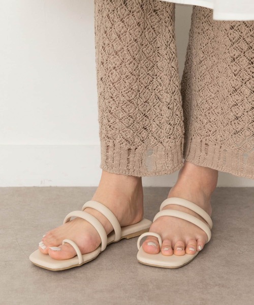 RODE SKO（ロデスコ）の「ダブルストラップサンダル（サンダル・レディース・ホワイト系その他/ブラウン系その他/グリーン系その他・38/36/37）」の6枚目の写真