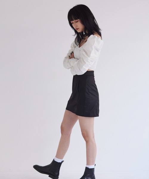 FIG&VIPER（フィグアンドバイパー）の「カーゴミニSK（スカート・レディース・ブラック/ベージュ・SMALL/MEDIUM）」の22枚目の写真