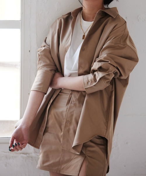 FIG&VIPER（フィグアンドバイパー）の「カーゴミニSK（スカート・レディース・ブラック/ベージュ・SMALL/MEDIUM）」の7枚目の写真