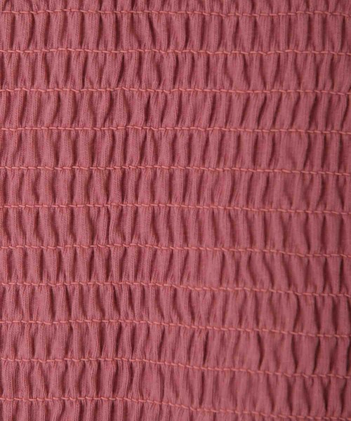 31 Sons de mode（トランテアン　ソン　ドゥ　モード）の「シャーリングパフスリーブカットソー（Tシャツ/カットソー・レディース・ブラック/オフホワイト/ピンク・36）」の12枚目の写真