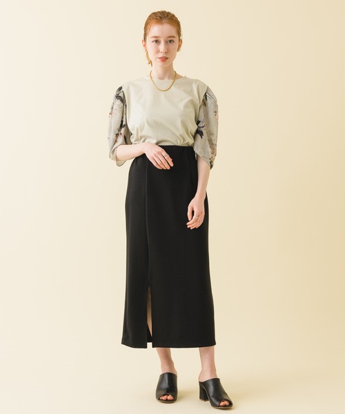 Paradise Picnic（パラダイスピクニック）の「ダンボールタイトスカート（スカート・レディース・ブラック/パープル/グリーン・FREE）」の5枚目の写真