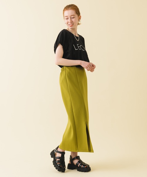 Paradise Picnic（パラダイスピクニック）の「ダンボールタイトスカート（スカート・レディース・ブラック/パープル/グリーン・FREE）」の12枚目の写真