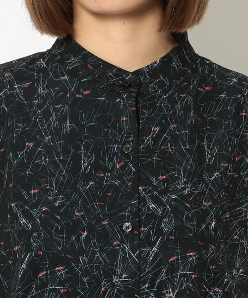 EACH.（イーチ）の「EACH（イーチ）PRINT DOLMAN SLEEVE SHIRT/プリントドルマンスリーブシャツ（シャツ/ブラウス・レディース・ブラック・FREE）」の9枚目の写真