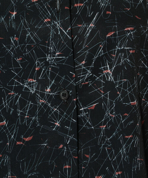 EACH.（イーチ）の「EACH（イーチ）PRINT DOLMAN SLEEVE SHIRT/プリントドルマンスリーブシャツ（シャツ/ブラウス・レディース・ブラック・FREE）」の5枚目の写真
