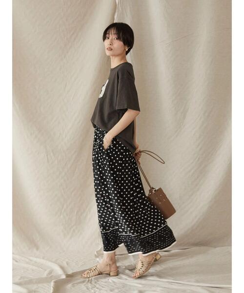 AMERICAN HOLIC（アメリカンホリック）の「39 ロゴカットプルオーバー（Tシャツ/カットソー・レディース・チャコールグレー・M/L）」の9枚目の写真