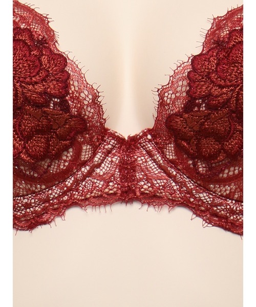 LINGERIEAM（ランジェリアム）の「ライラジュエル グラマーアップ ブラ（ブラジャー・レディース・ブラック/ボルドー・C70/C75/B65/C65/D65/B70/B75/D75/D70）」の14枚目の写真
