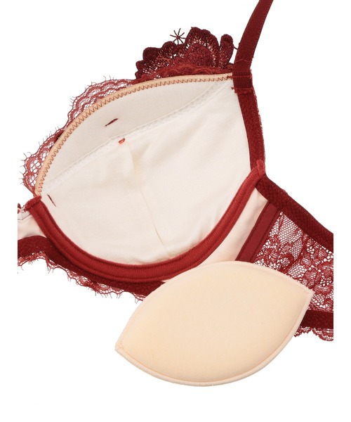 LINGERIEAM（ランジェリアム）の「ライラジュエル グラマーアップ ブラ（ブラジャー・レディース・ブラック/ボルドー・C70/C75/B65/C65/D65/B70/B75/D75/D70）」の17枚目の写真