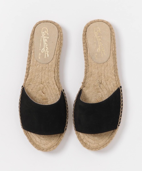 URBAN RESEARCH DOORS（アーバンリサーチドアーズ）の「CALZANOR　SUEDE SANDAL（サンダル・レディース・ブラック/ラベンダー・38/36/37）」の11枚目の写真