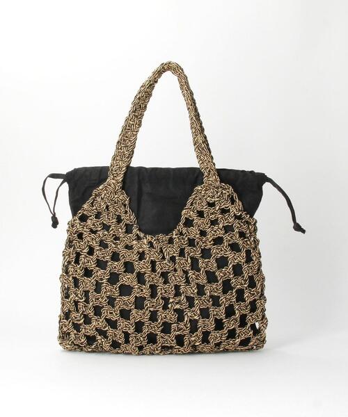 BEAUTY&YOUTH UNITED ARROWS（ビューティーアンドユースユナイテッドアローズ）の「＜BAGMATI＞メタルコード バッグ（トートバッグ・レディース・ゴールド・FREE）」の2枚目の写真