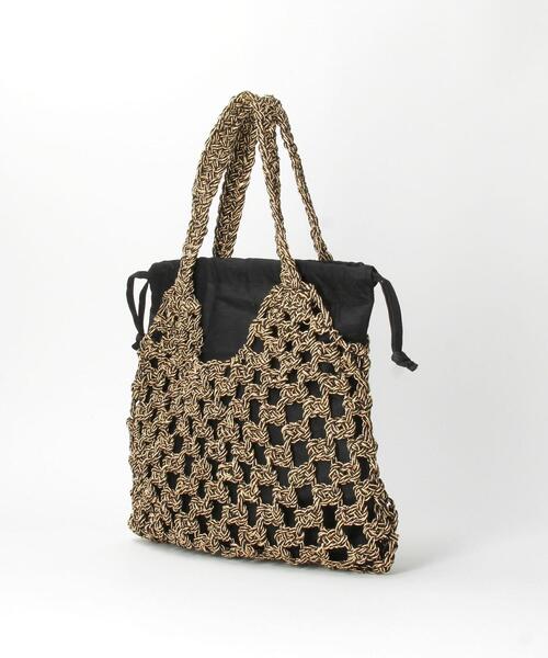 BEAUTY&YOUTH UNITED ARROWS（ビューティーアンドユースユナイテッドアローズ）の「＜BAGMATI＞メタルコード バッグ（トートバッグ・レディース・ゴールド・FREE）」の3枚目の写真