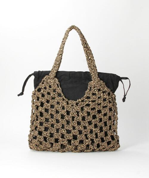 BEAUTY&YOUTH UNITED ARROWS（ビューティーアンドユースユナイテッドアローズ）の「＜BAGMATI＞メタルコード バッグ（トートバッグ・レディース・ゴールド・FREE）」の4枚目の写真