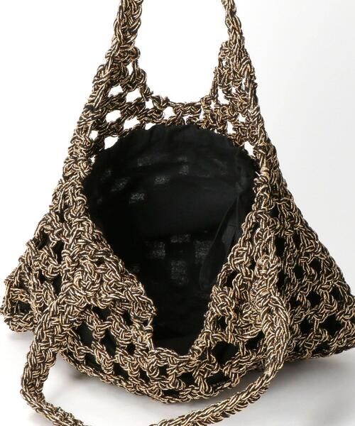 BEAUTY&YOUTH UNITED ARROWS（ビューティーアンドユースユナイテッドアローズ）の「＜BAGMATI＞メタルコード バッグ（トートバッグ・レディース・ゴールド・FREE）」の5枚目の写真