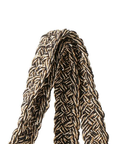 BEAUTY&YOUTH UNITED ARROWS（ビューティーアンドユースユナイテッドアローズ）の「＜BAGMATI＞メタルコード バッグ（トートバッグ・レディース・ゴールド・FREE）」の6枚目の写真