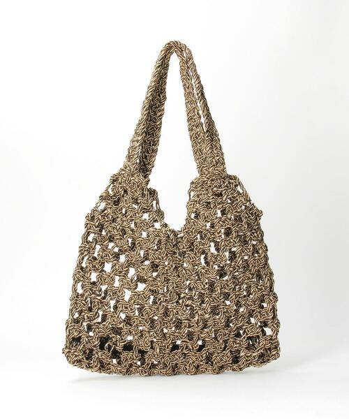 BEAUTY&YOUTH UNITED ARROWS（ビューティーアンドユースユナイテッドアローズ）の「＜BAGMATI＞メタルコード バッグ（トートバッグ・レディース・ゴールド・FREE）」の9枚目の写真